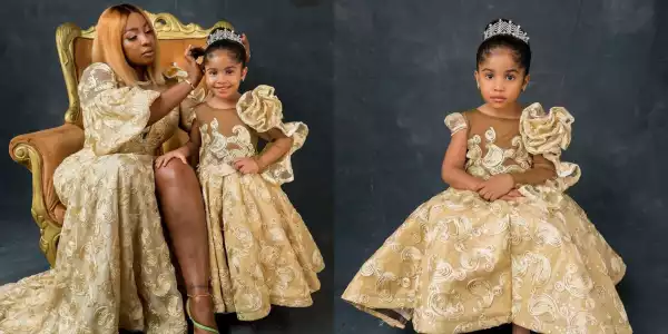 Nollywood Actress Anita Joseph shares photos of her adorable daughter as she turns 4